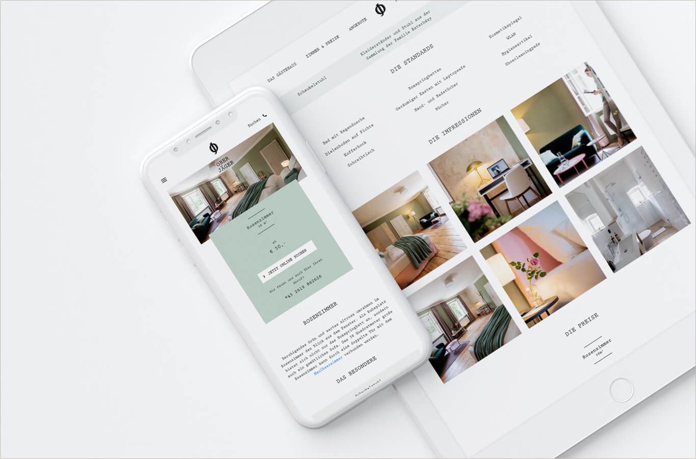 Responsive Website Oberjaeger Responsive Website Oberjaeger