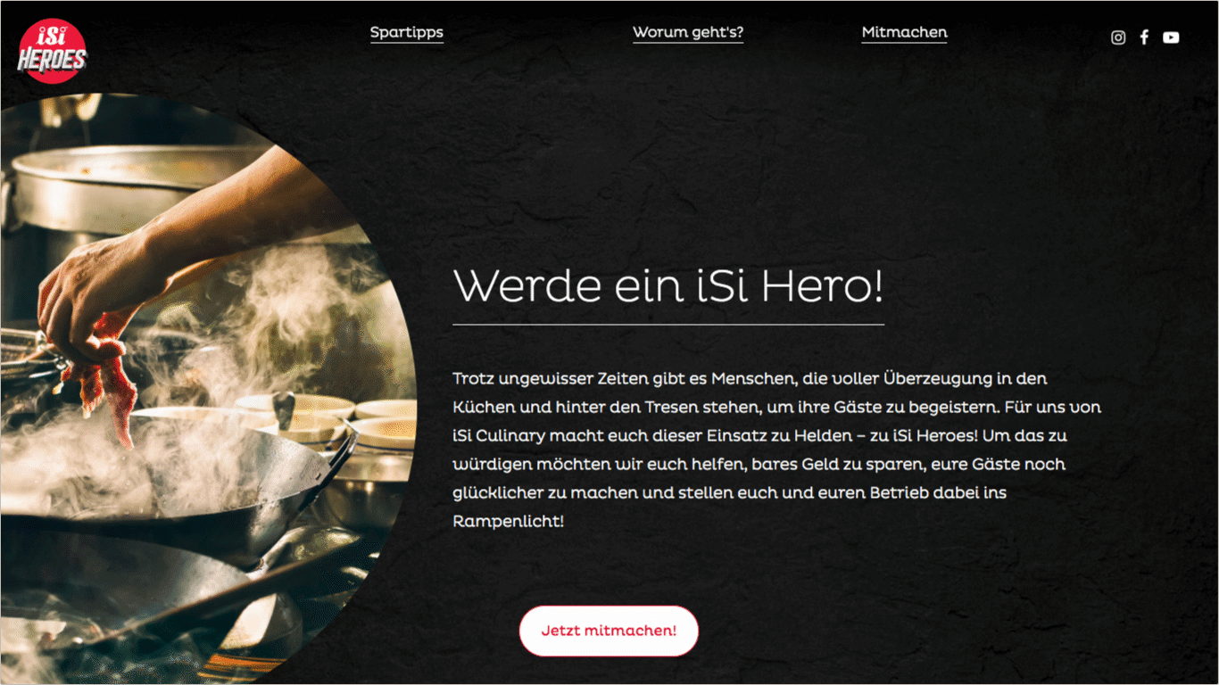 iSi Heroes Microsite iSi Heroes Microsite