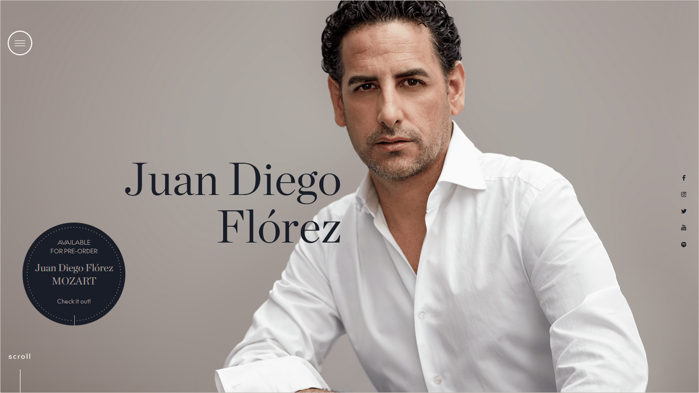 Website Juan Diego Florez Website Juan Diego Florez